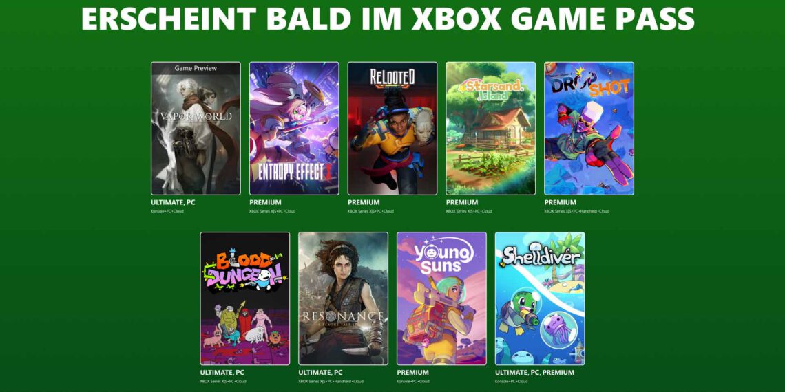 Xbox Game Pass – Highlights Ende August 2026