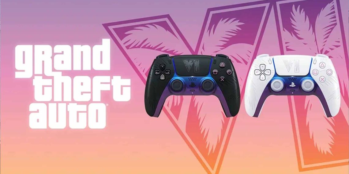 GTA 6 – Sony enthüllt zwei limitierte DualSense-Controller im Vice-City-Design