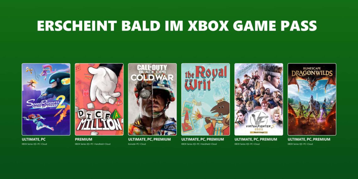 Xbox Game Pass – Highlights im September 2026