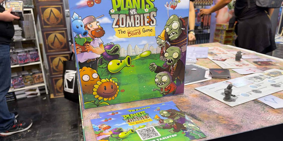 Plants vs. Zombies – Brettspiel auf der SPIEL 2026 vorgestellt und Kickstarter-Ziel deutlich übertroffen